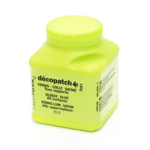 Decopatch Paperpatch Glue/Varnish Brushed Nickel