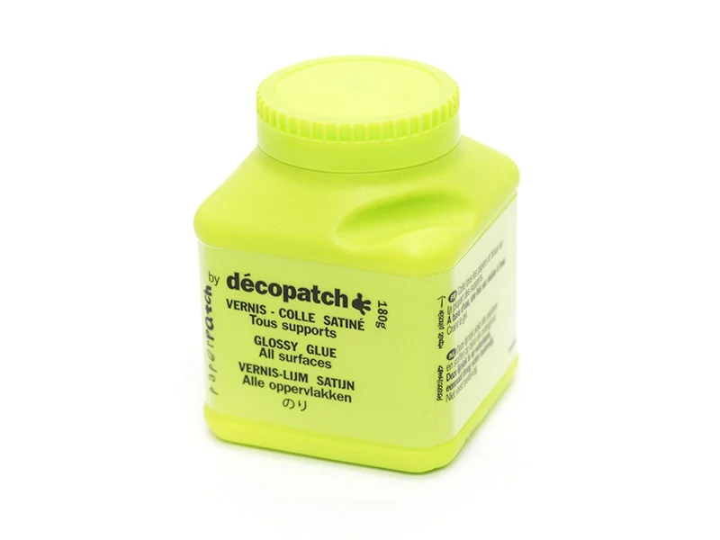 Decopatch Paperpatch Glue/Varnish Brushed Nickel