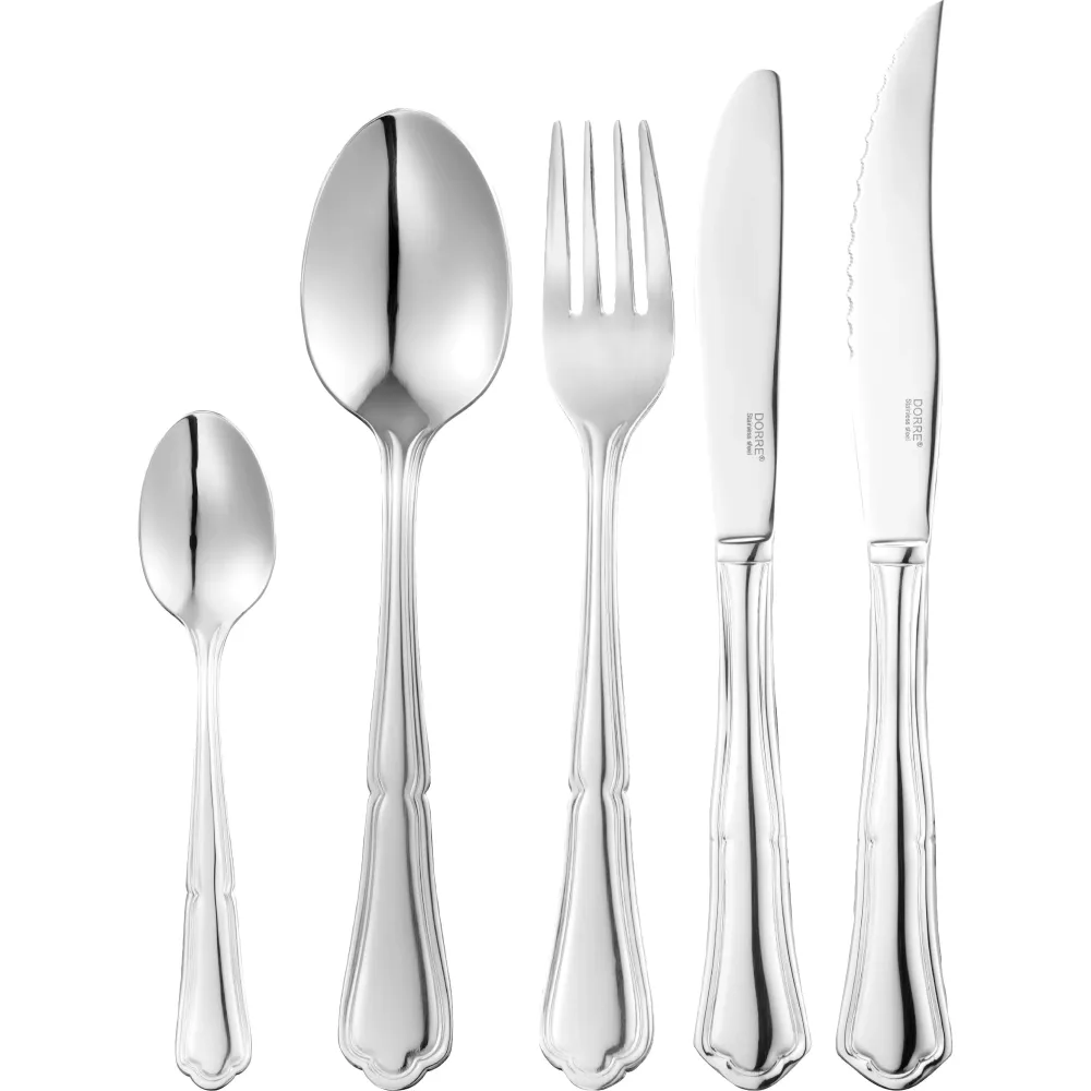 Dorre Latest England Bestickset 60 Delar