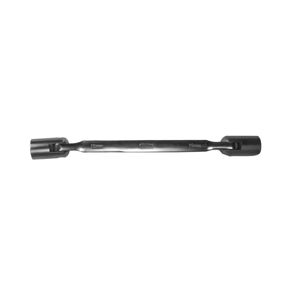 Double Böjlig Socket Wrench 8 x 9 mm