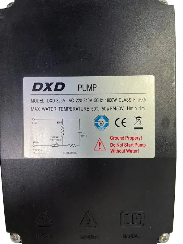DXD-325 spapump 1- fart 2,5HP