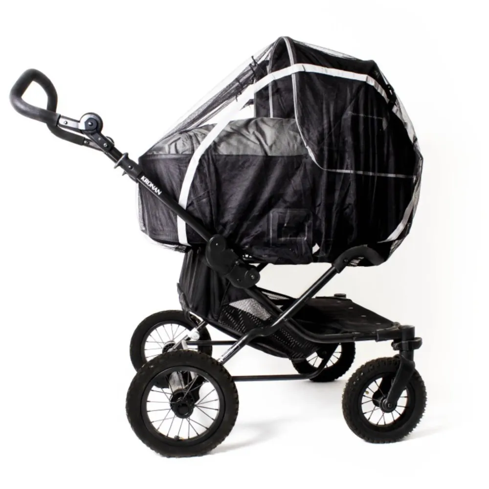 Easygrow Black Mosquito Net Twin