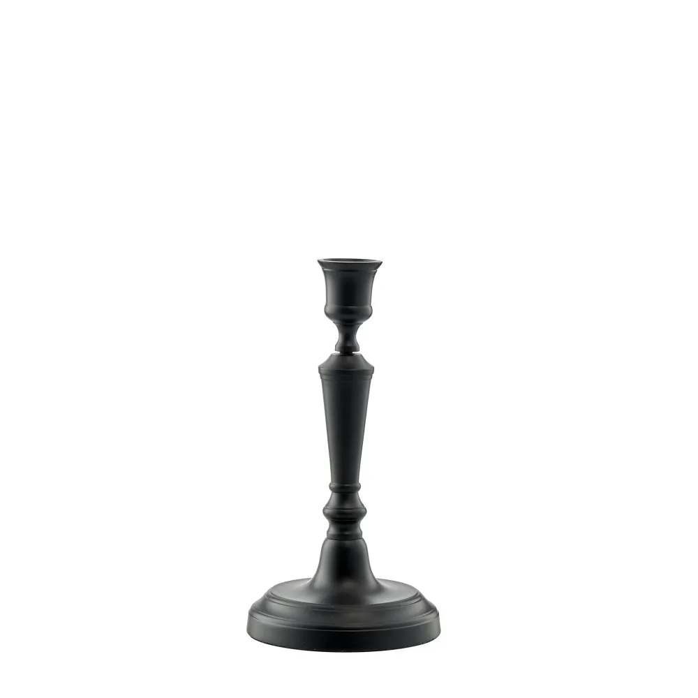 Eliane ljushållare H21 Ø11 cm. ebenholts
