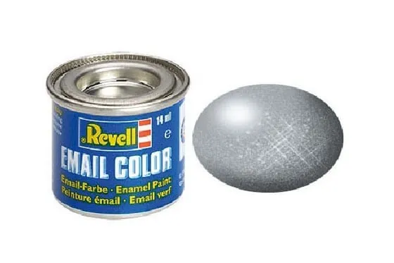 Emalj 14 Ml. Stål Metalliskt