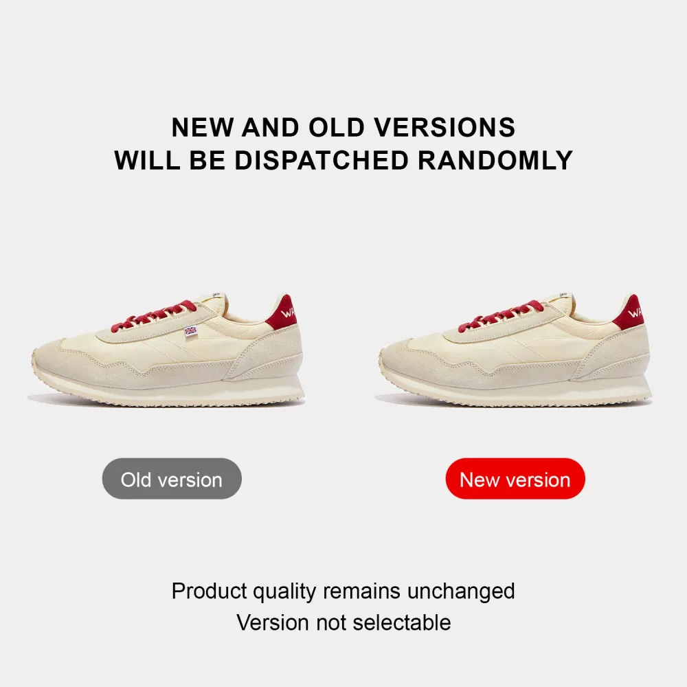 Ensign Lite - Off White & Ruby Made USA