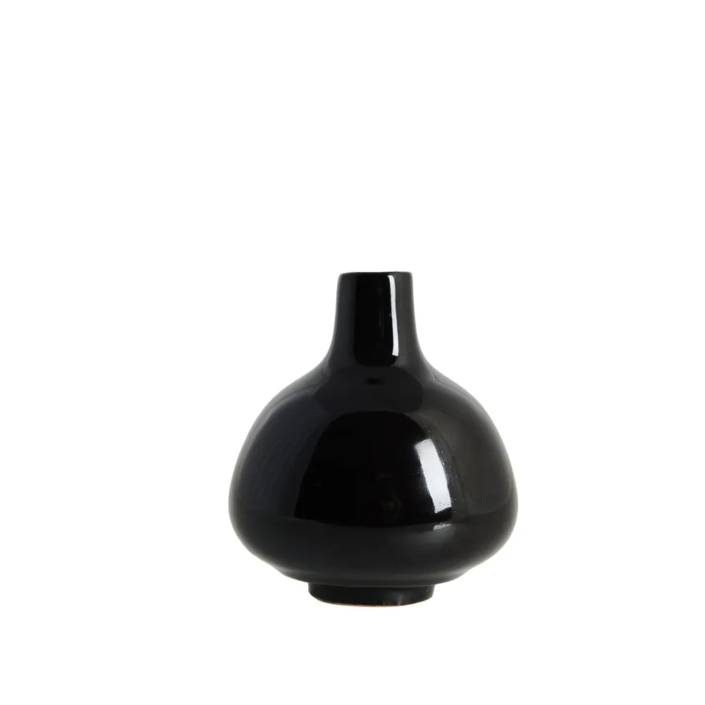 Ergonomisk design Helene vas H9 cm. brun