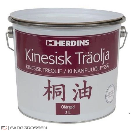 Ergonomisk design Herdins Kinesisk Träolja 1l