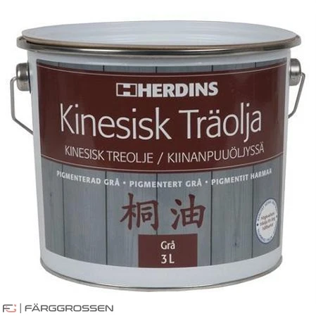 Ergonomisk design Herdins Kinesisk Träolja 1l