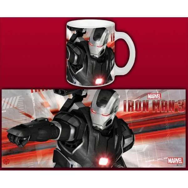 Ergonomisk design Iron Man 3 War Machine Mug