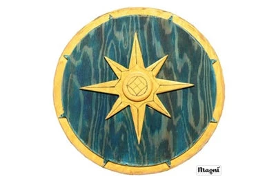 Ergonomisk design Magni Viking Shield I Trä