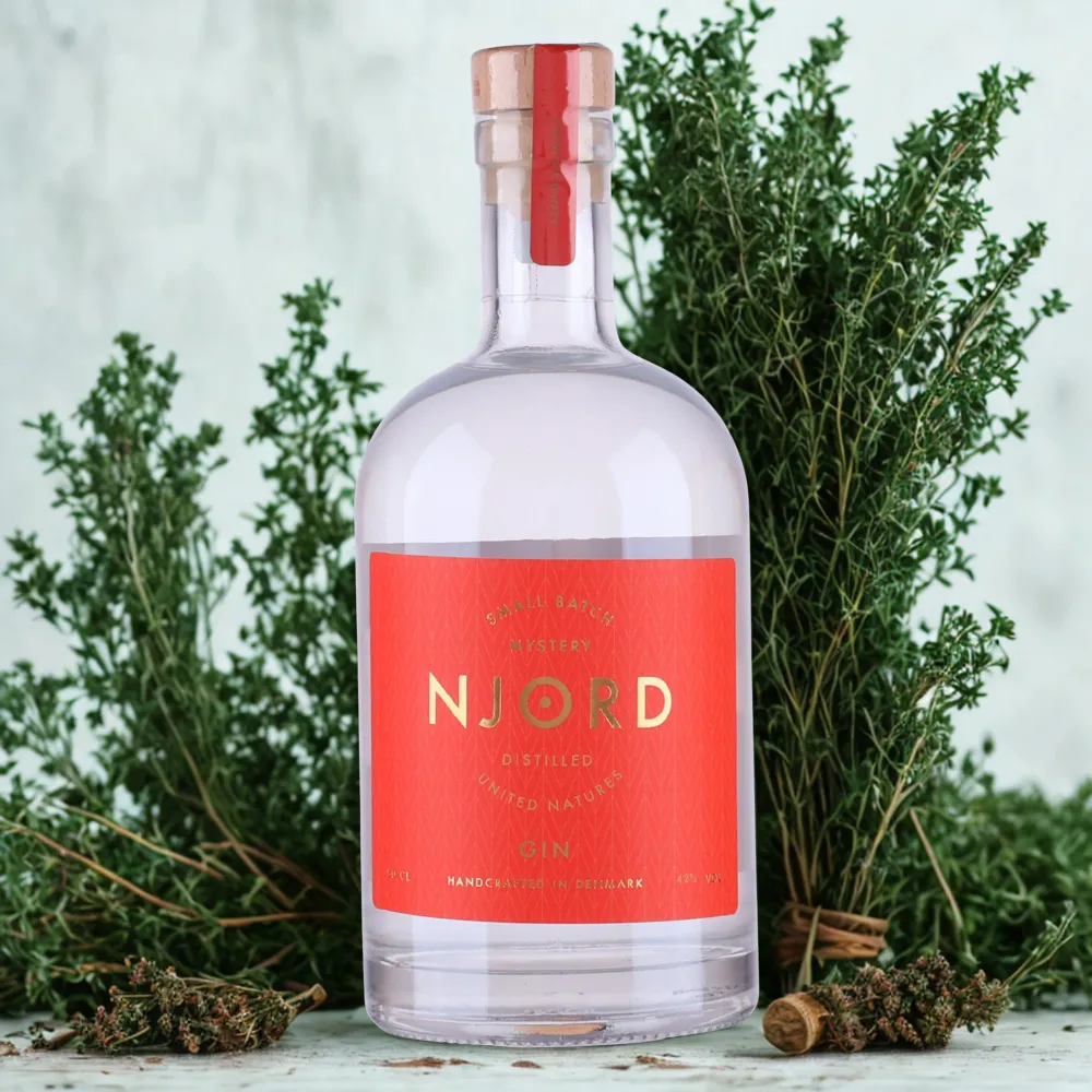 Ergonomisk design Njord Gin United Natures
