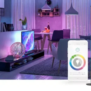 Ergonomisk design SmartLife stämningslampa pelare