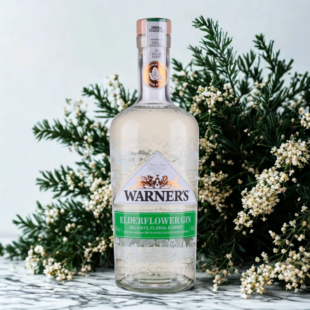 Ergonomisk design Warner Edwards Harrington Fläder Gin
