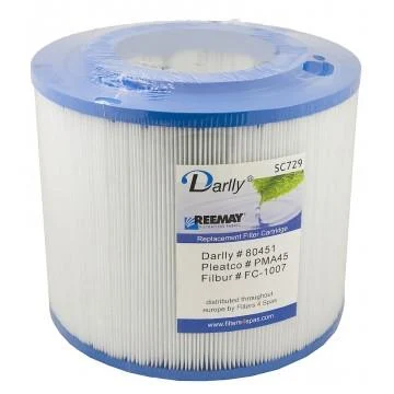 Filter 45sqf 20x20x10,2cm hål