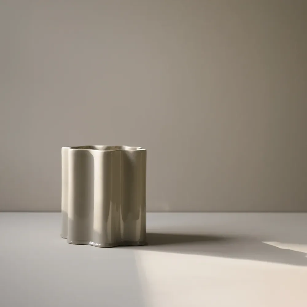 FILTER Kruka Slim H22cm, Shiny Mole