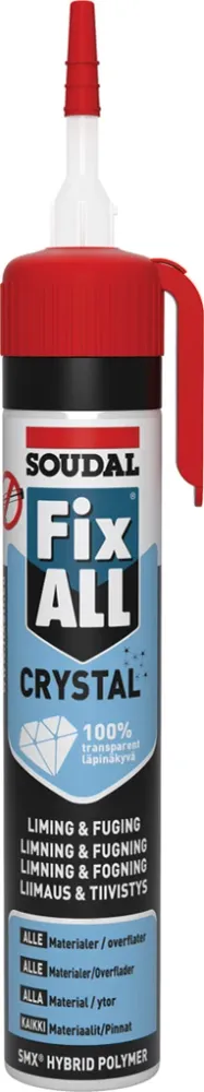 Fix ALL Crystal Press Pack Brushed Nickel