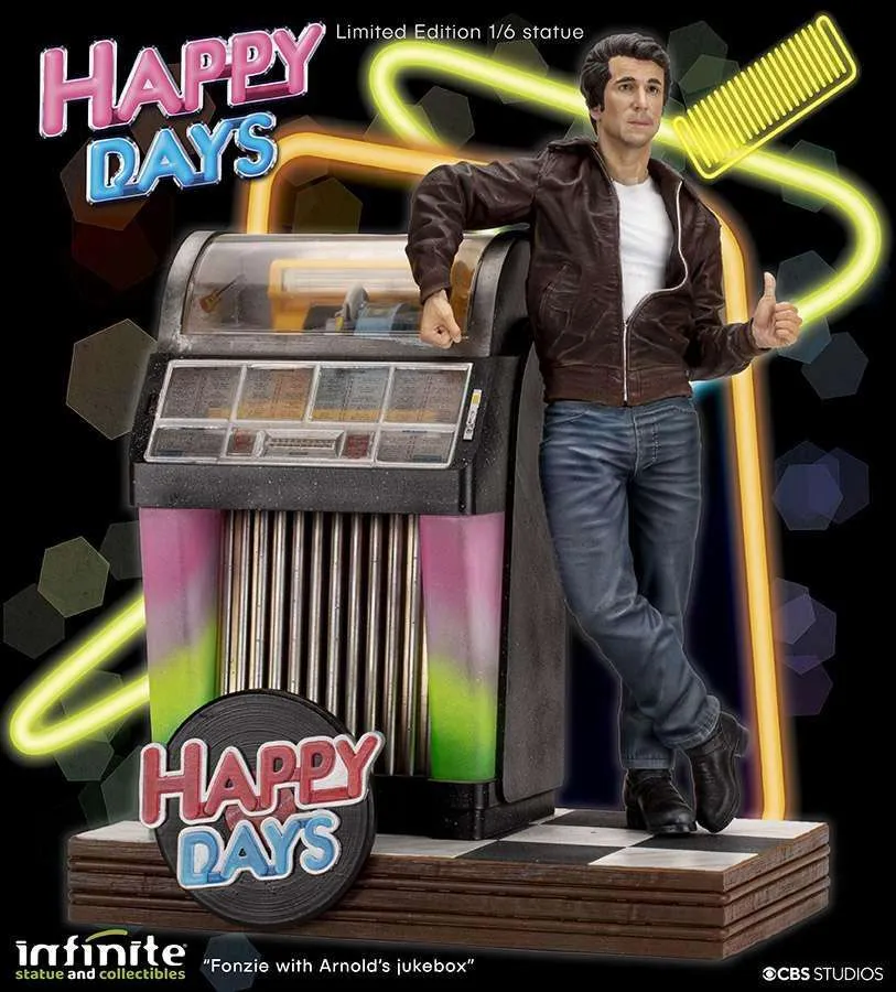 Fonzie Happy Days 1/6 Resin Staty