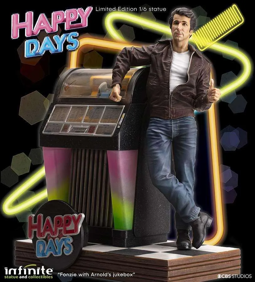 Fonzie Happy Days 1/6 Resin Staty