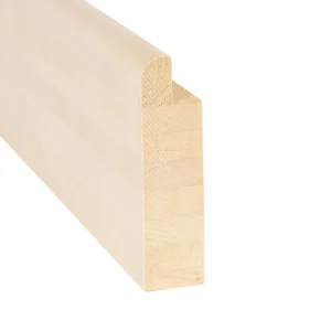 Framkant Sauna Sweden 40x140 mm