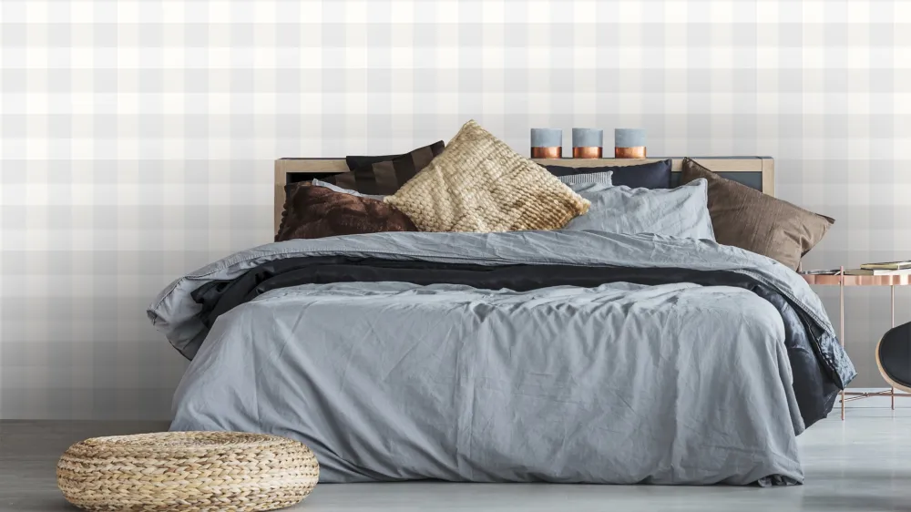 Gingham - Pearl - 20V