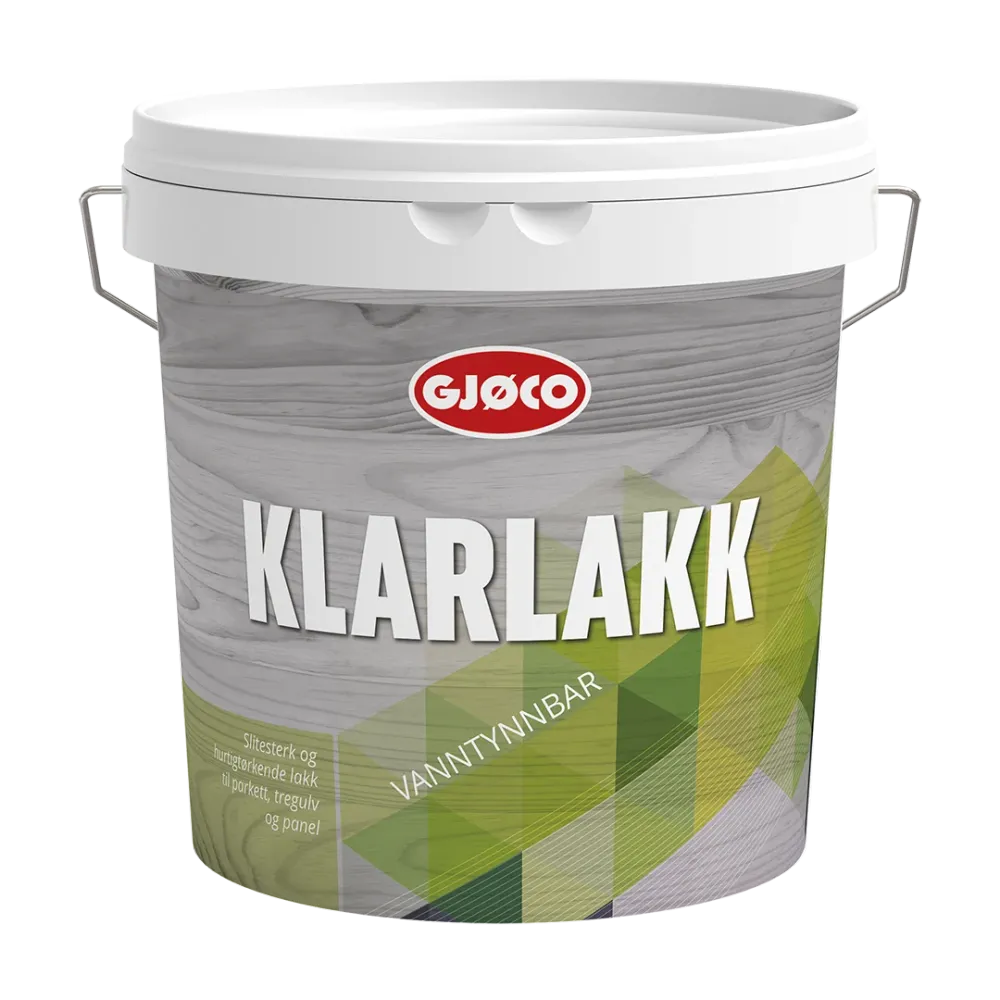 Gjøco Klarlakk 90 Vanntynnbar 3l