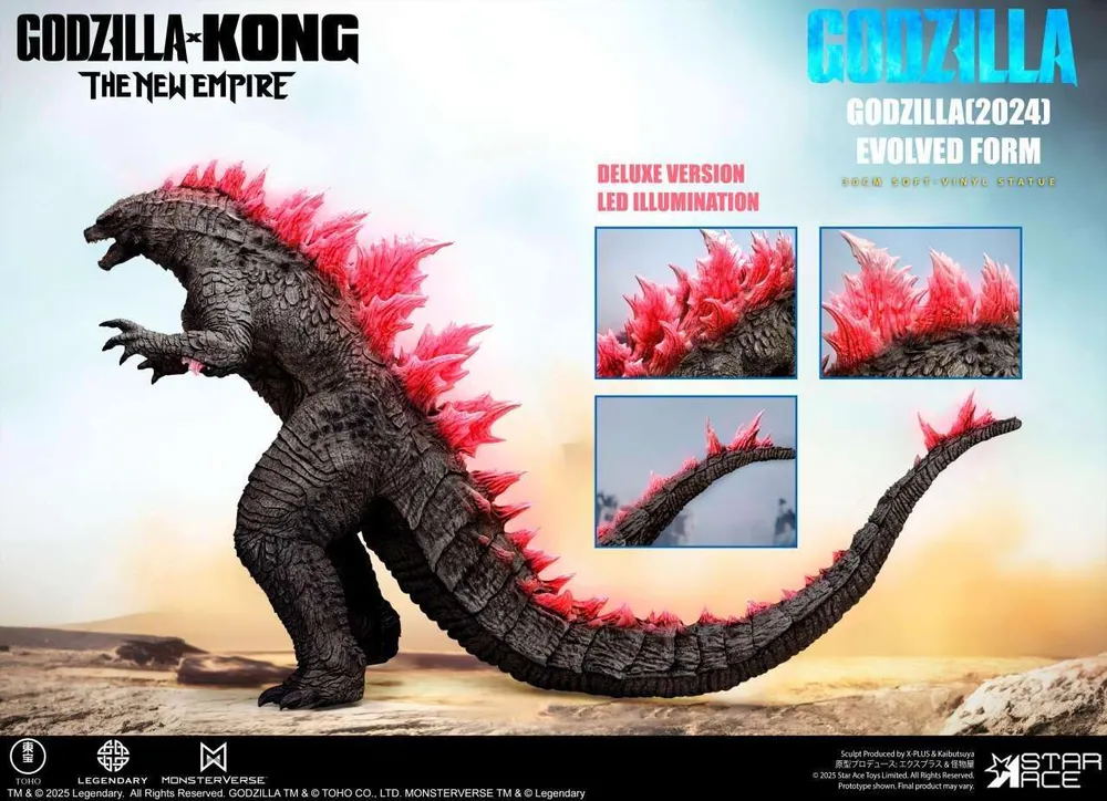 Godzilla (2024) Evolverad Form DLX Staty
