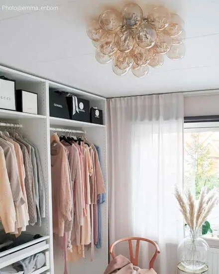 Gross plafond Ø50 cm amber Kit Accessories