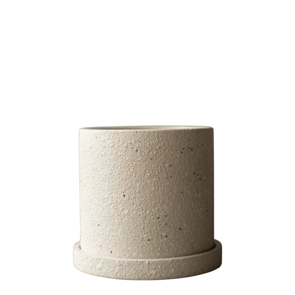 GROW Kruka Large Ø13, Creme