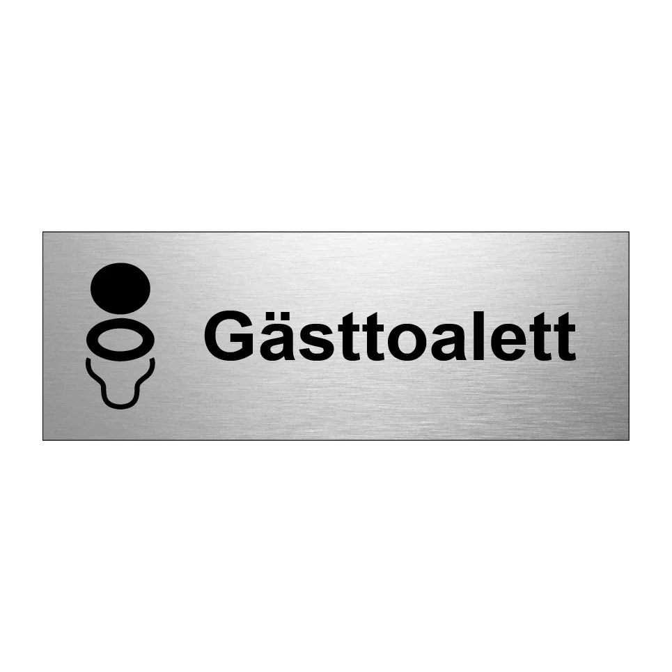 Gästtoalett 225x80mm