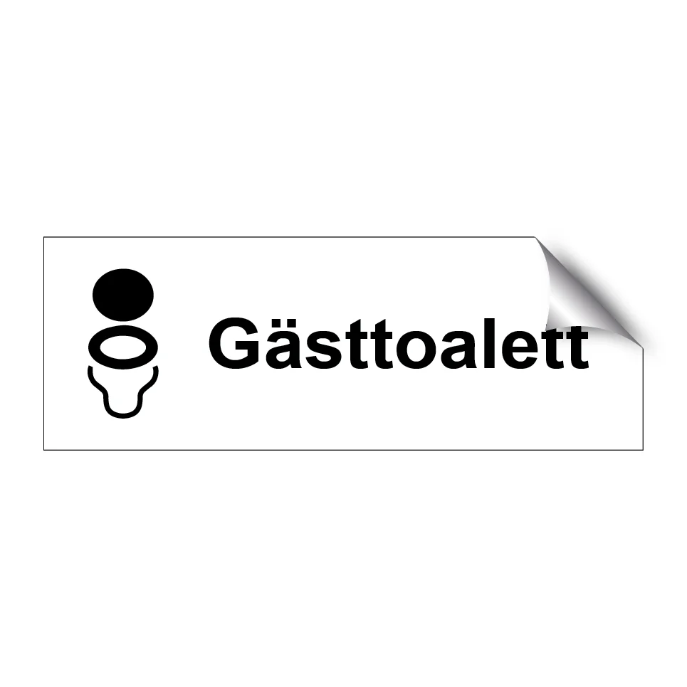 Gästtoalett 225x80mm