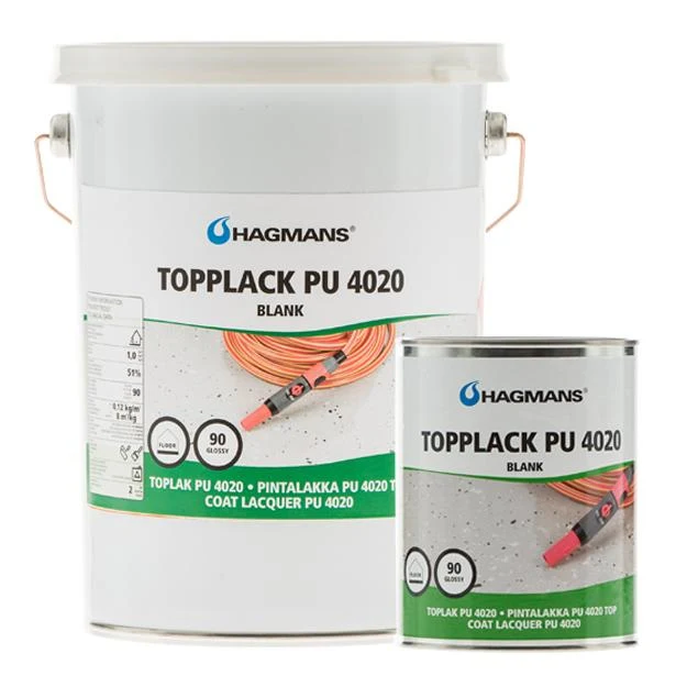 Hagmans Topplack PU 4020 1l