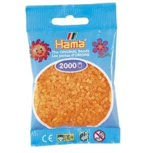 Hama Ficka Perler Neon Orange
