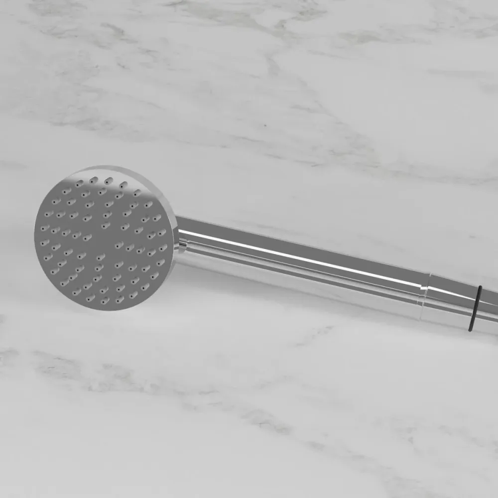 Handdusch Scandtap Stainless Pleasure Round Drywall Installation Svart
