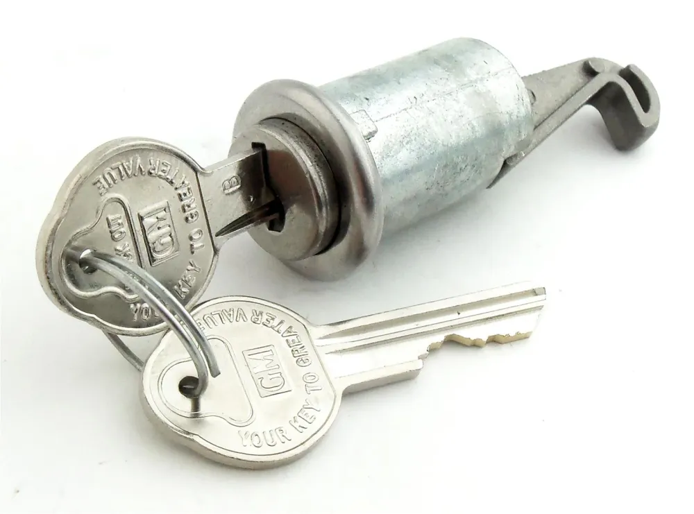Lås handsfack OEM nyckel Brushed Nickel
