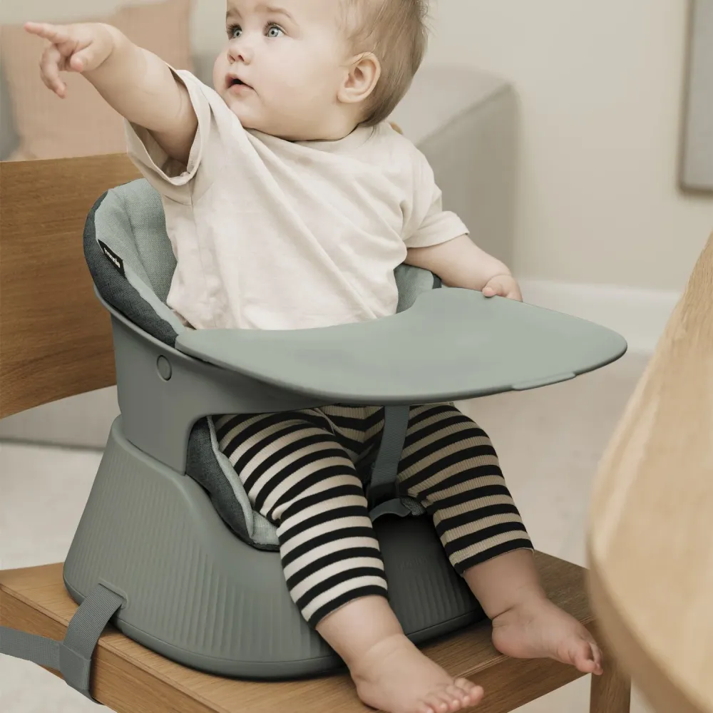 Hannie Sage Smaragd Portable High Stol
