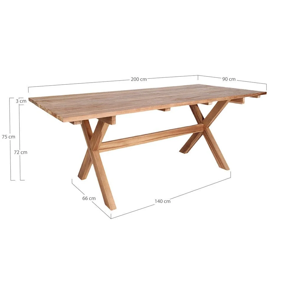 Heavy Duty House Nordic Matbord Murcia