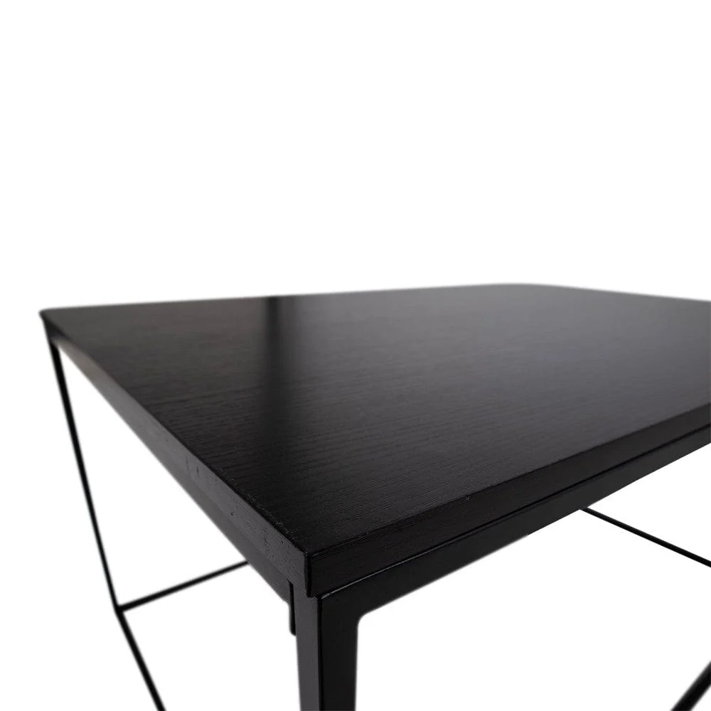 Heavy Duty House Nordic Soffbord Vita Träkol