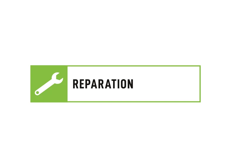 Heavy Duty Reparation skylt 120x160mm