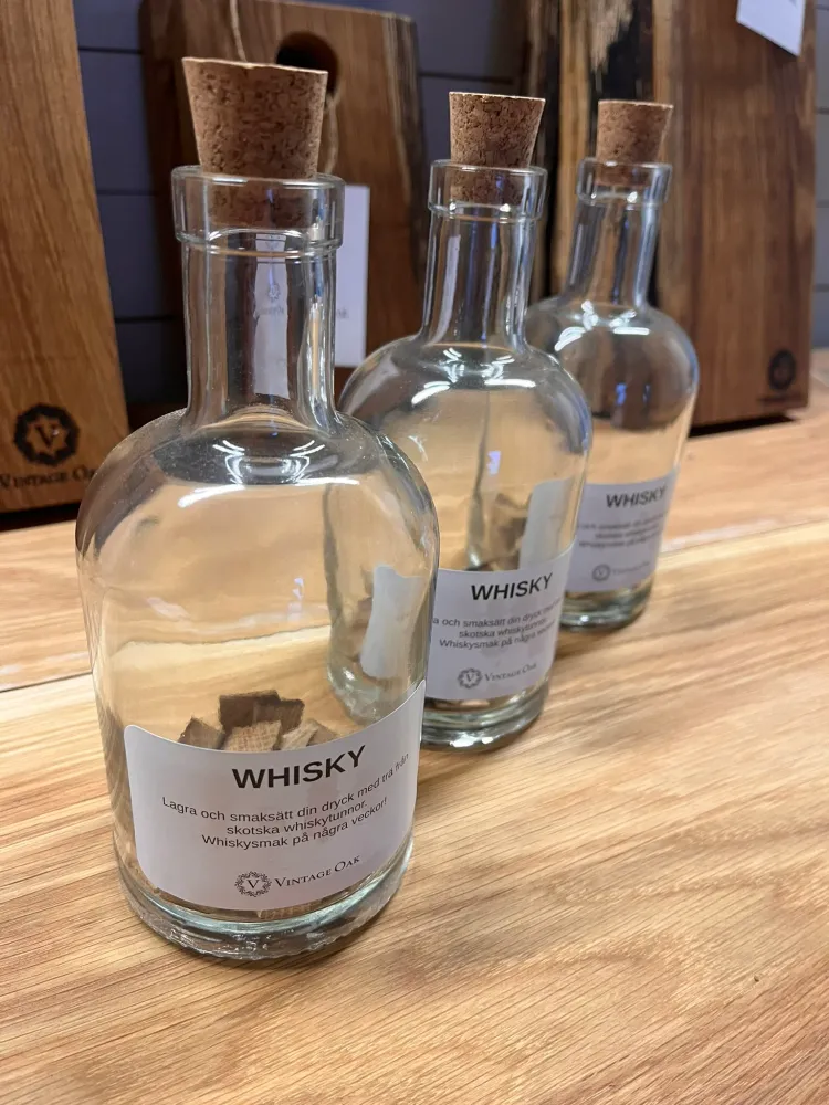 Heavy Duty Whiskytunna på Flaska