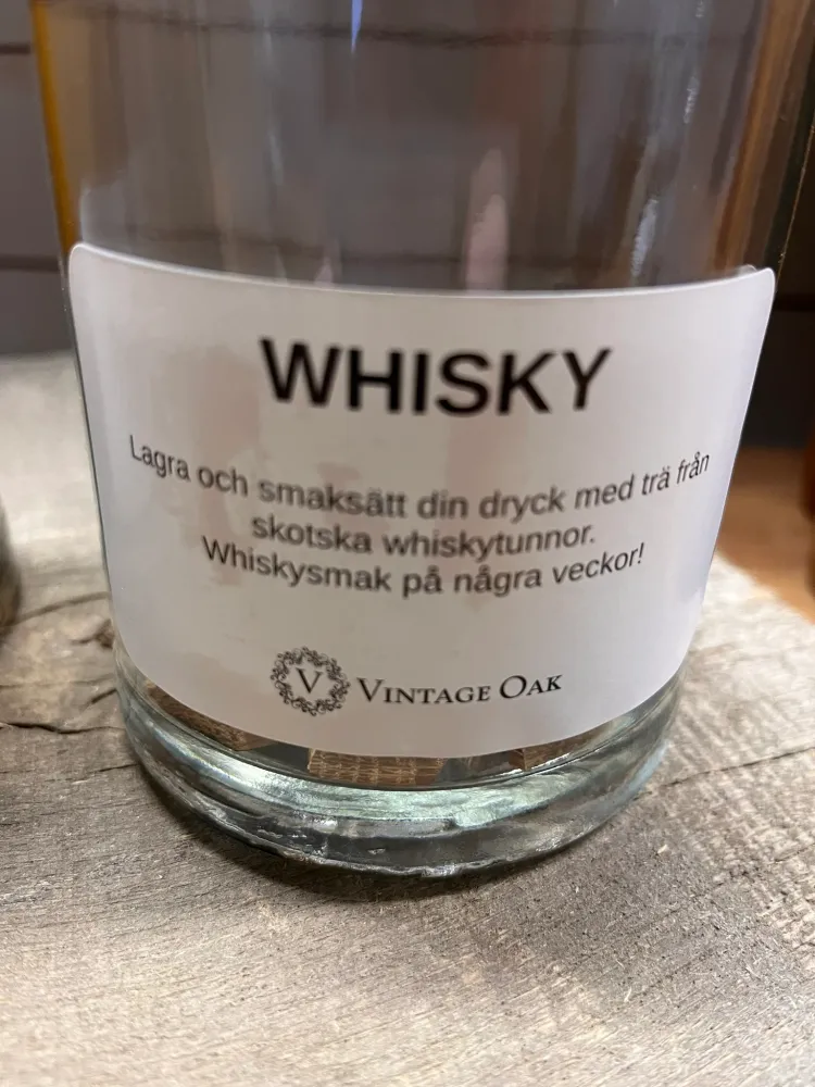 Heavy Duty Whiskytunna på Flaska