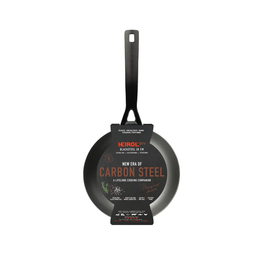 Heirol HE-84120 Kolstålpanna 20 cm