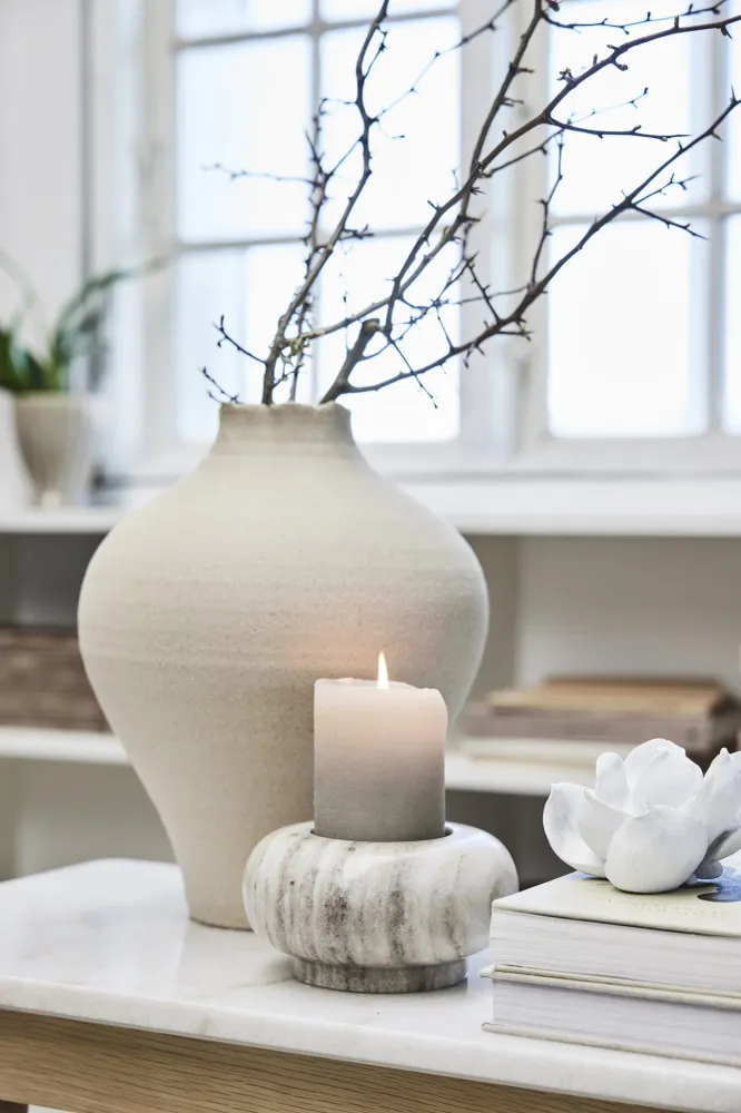 Hesille vas H32 cm. sand Industrial Design