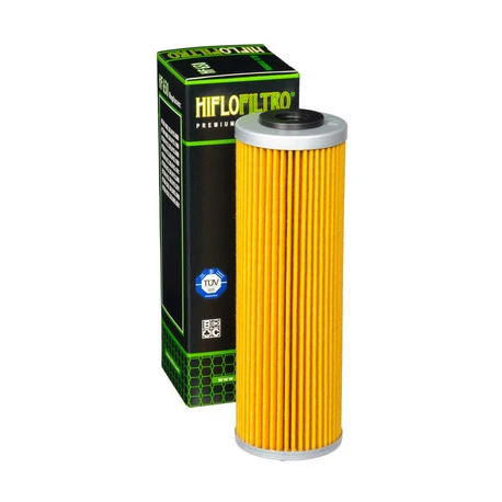 HiFlo Oljefilter HF650 Brushed Nickel