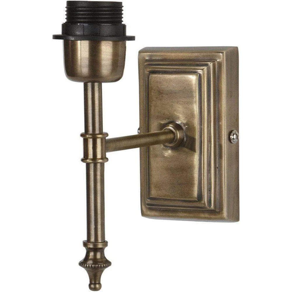 PR Home Vägglampa Vintage Silver