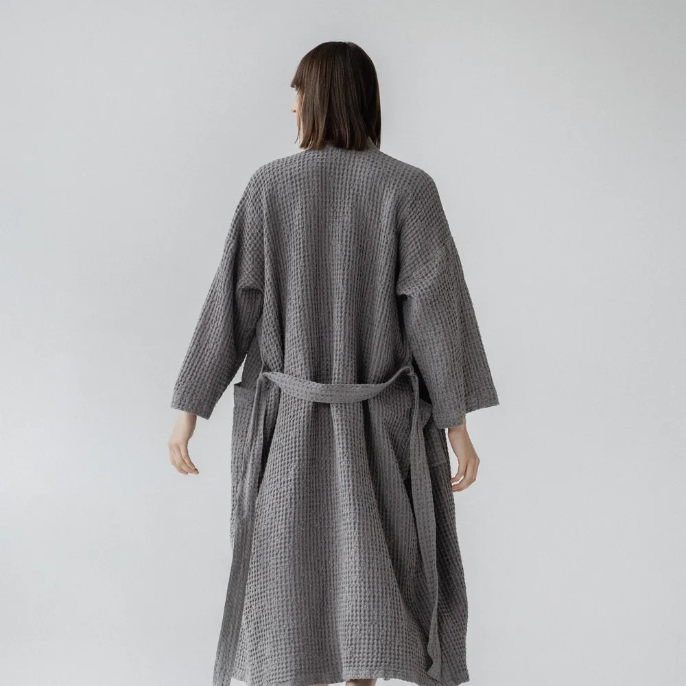Honeycomb Waffle Bathrobe DIY Projects Light