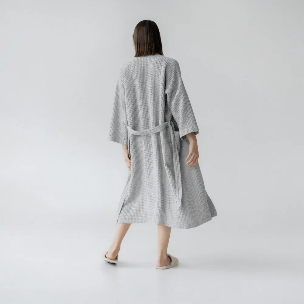Honeycomb Waffle Bathrobe DIY Projects Light