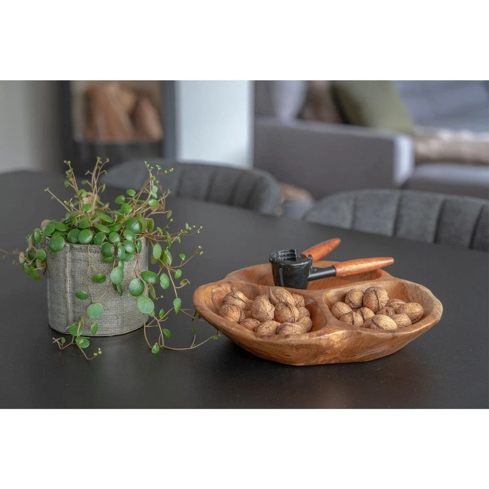 House Nordic Skål Nola Teakträ Kit Accessories