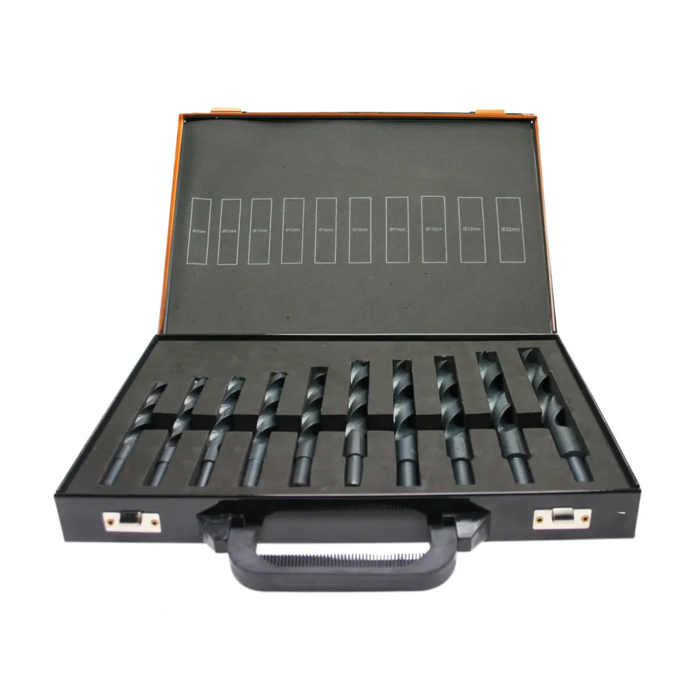 HSS-R Reduced Drill Place 11-20 mm 10 delar ( Metal Case )