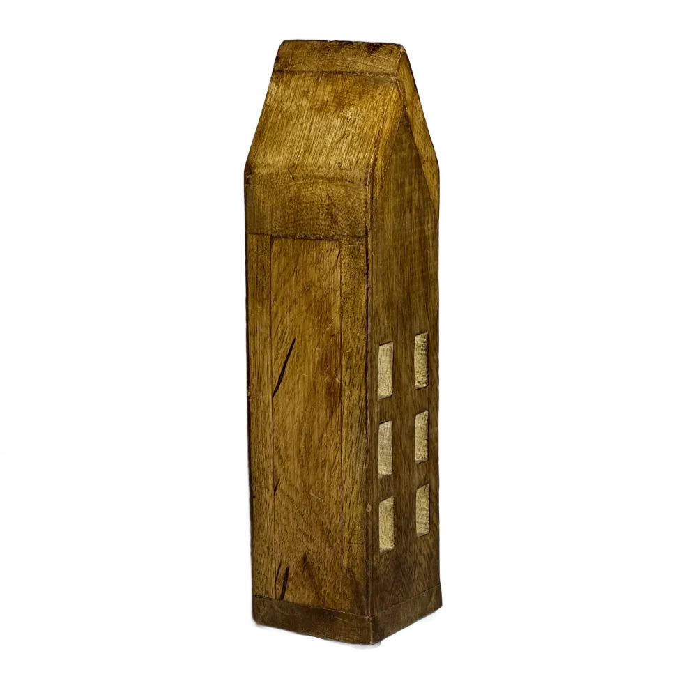 Hus Malvina trä 20x5x5cm