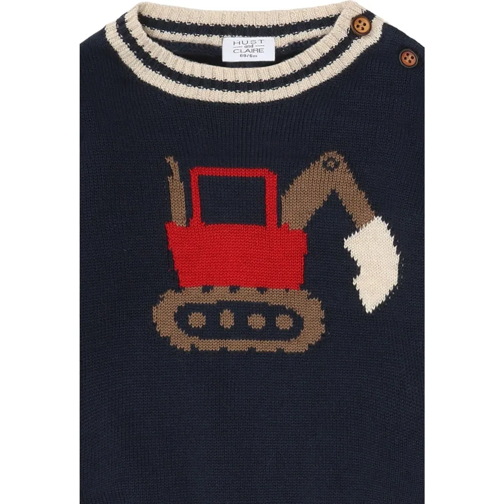 Hust & Claire More Mörkblå Pilou Stickad Backhoe 40-Piece Bit Set 62